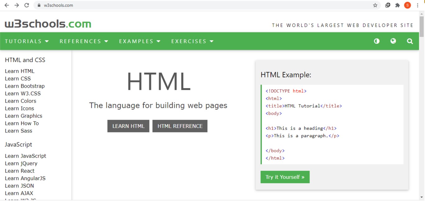 وب سایت هایی برای برنامه نویسی و طراحی وب