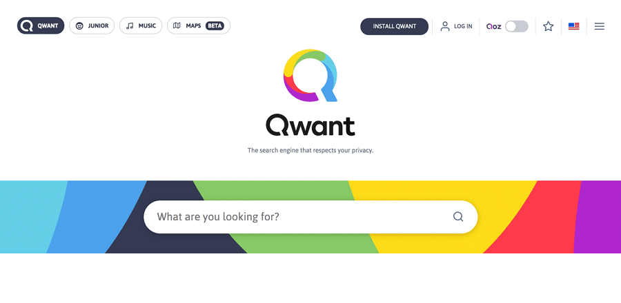 موتور جستجو qwant